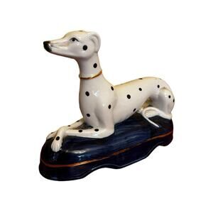 Fitz & Floyd Vintage Dalmatian Trinket Box